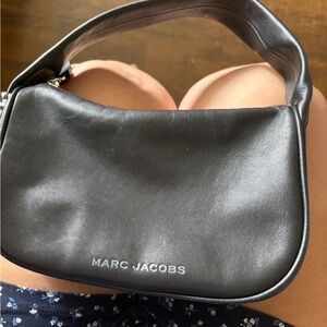 Marc Jacobs Black Leather Shoulder Bag